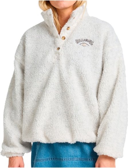 Thumbnail - Billabong - Women's Run The Road - Fleecepullover Gr XL weiß/grau