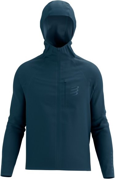 Thumbnail - Compressport - Tempest Waterproof Jacket - Laufjacke Gr M blau