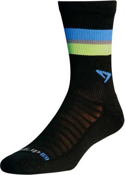 Drymax - Running Lite-Mesh Crew - Laufsocken Gr M schwarz