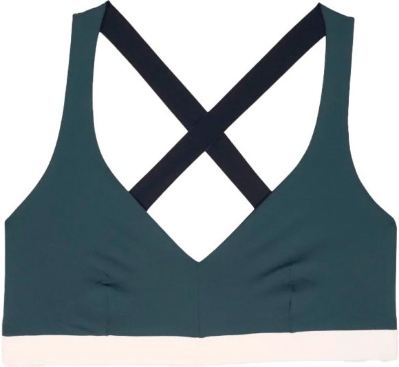 MYMARINI - Women's Sport Bra - Bikini-Top Gr S blau