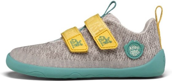 Thumbnail - Affenzahn - Kid's Barfußschuh Knit Happy - Barfußschuhe Gr 30 nashorn