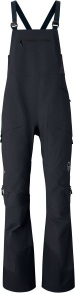 Norrøna - Women's Møre Flex1 Bibs - Skijacke Gr L blau/schwarz