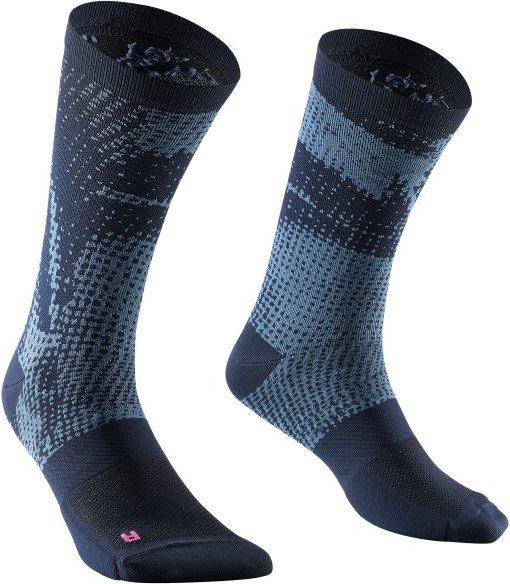 Mavic - Essential Graphic Socks - Radsocken Gr 35-38 blau
