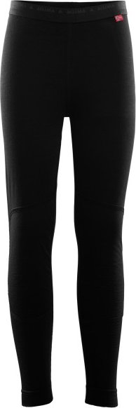 Thumbnail - Aclima - Kid's LightWool 140 Longs Junior - Merinounterwäsche Gr 130 schwarz