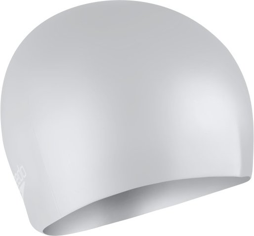 Speedo - Long Hair Cap - Badekappe grau/weiß