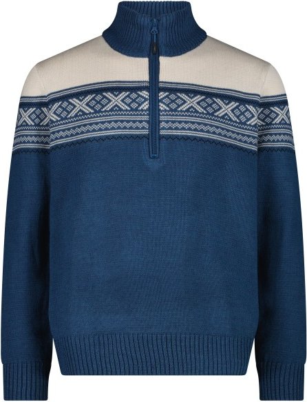 CMP - Sweat Knitted Yarn 7H77510 - Pullover Gr 46 blau