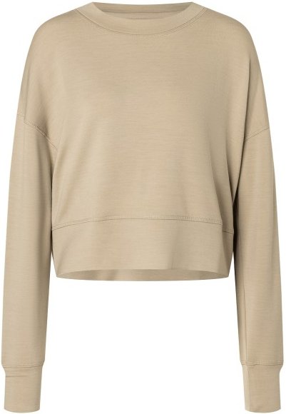 Thumbnail - super.natural - Women's Krissini Sweater - Longsleeve Gr L beige