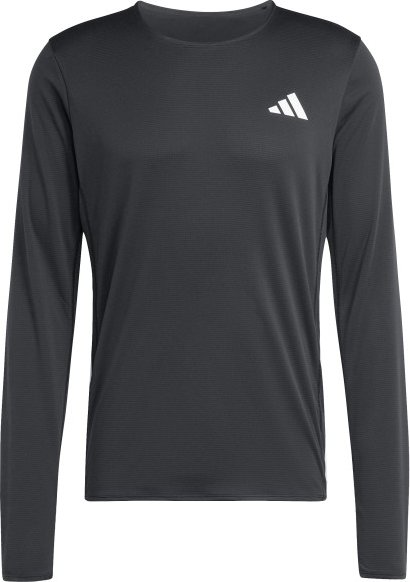 adidas - Adizero L/S Tee - Laufshirt Gr S grau