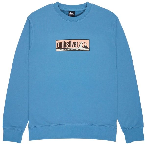 Quiksilver - Graphic Mix Crew - Pullover Gr S blau