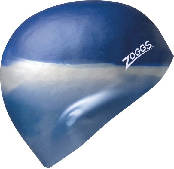 Zoggs - Silicone Cap Multi Colour - Badekappe blau/grau