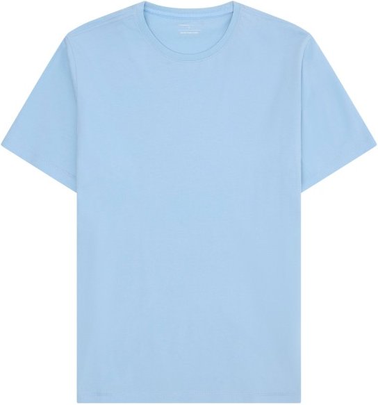 KnowledgeCotton Apparel - Agnar Basic T-Shirt - T-Shirt Gr S skyway