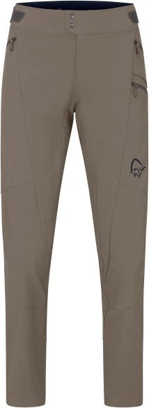 Norrøna - Women's Fjørå Flex1 Tech Pants - Radhose Gr L grau