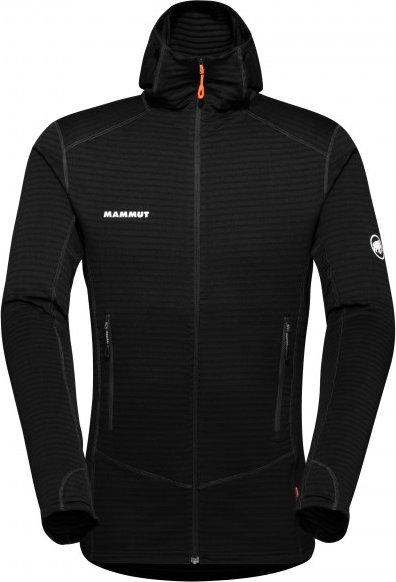 Mammut - Taiss Light Midlayer Hooded Jacket - Fleecejacke Gr 3XL schwarz