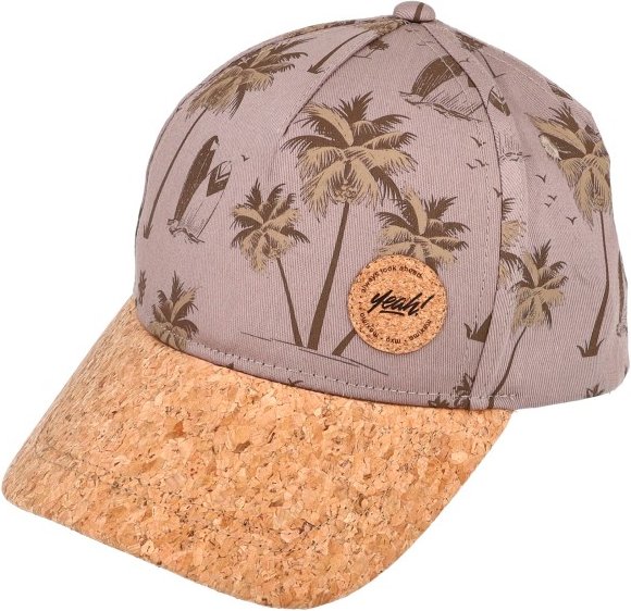 maximo - Boy's Cap Surfen Klettverschluss - Cap Gr 51-53 cm braun