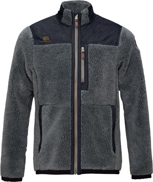 Thumbnail - Elevenate - Glacier Pile Jacket - Fleecejacke Gr L grau
