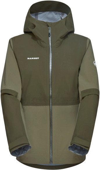 Mammut - Women's Linard Guide Hardshell Hooded Jacket - Regenjacke Gr S oliv