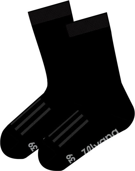 Thumbnail - Ulvang - Link Thin Crew Sock 2-Pack - Multifunktionssocken Gr 40-45 schwarz