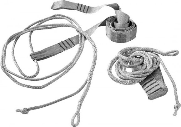 Cocoon - Hammock Straps Ultralight Gr 250 cm grau
