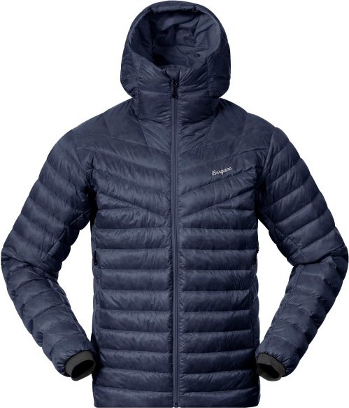 Thumbnail - Bergans - Rabot Light Down Jacket Hood - Daunenjacke Gr M blau