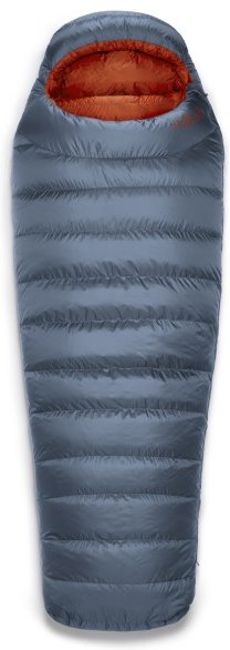 Rab - Women's Ascent 1100 - Daunenschlafsack Gr bis 170 cm Körperlänge bering sea