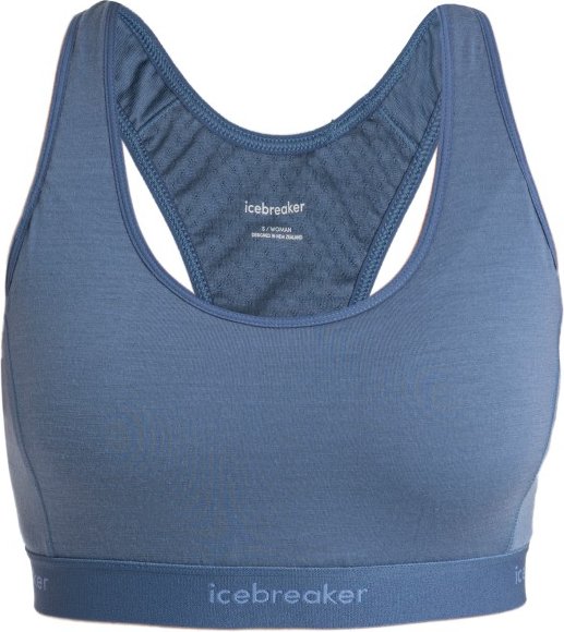Icebreaker - Women's Merino 125 Zoneknit Racerback Bra - Sport-BH Gr XS blau