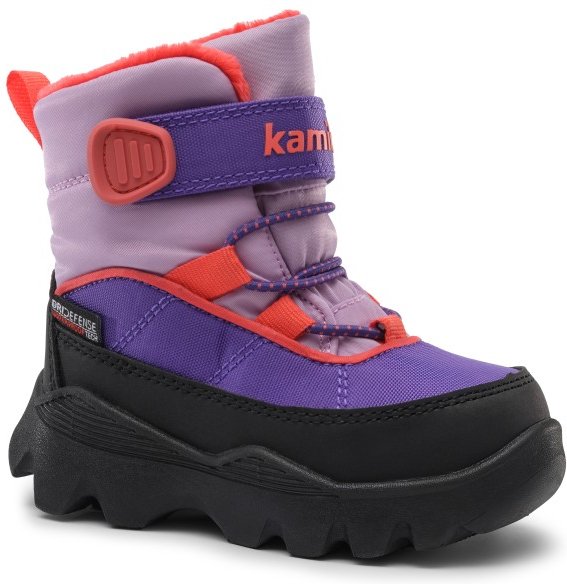 Kamik - Kid's Stance 3 - Winterschuhe Gr 22 schwarz/lila