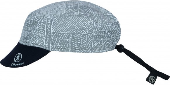 Chaskee - Reversible Cap Tribal Print - Cap Gr One Size - 52-60 cm grau