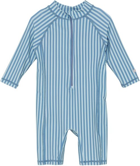 Huttelihut - Kid's Swim Suit L/S UV60 - Lycra Gr 74 blau/türkis