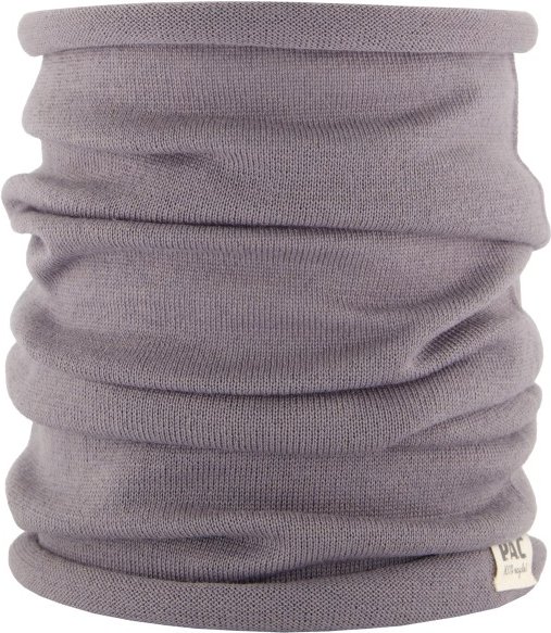 P.A.C. - Nature Merin 100% Recycled Merino Neckwarmer - Schlauchschal Gr One Size grau