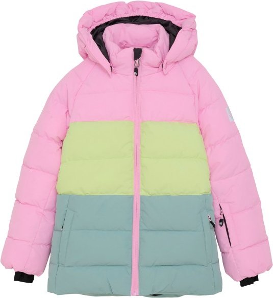 Thumbnail - Color Kids - Girl's Ski Jacket Quilt & Colorblock - Skijacke Gr 98 rosa