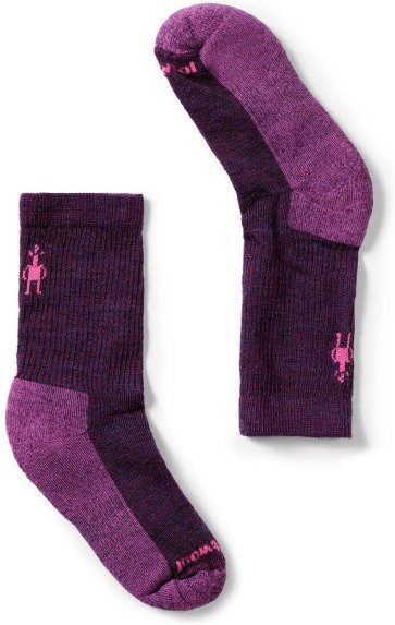 Smartwool - Kid's Hike Light Cushion Crew - Multifunktionssocken Gr 29-32 lila