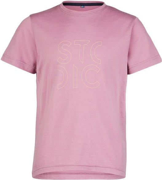 Stoic - Kid's Merino180 BengtSt. Shirt - Merinoshirt Gr 128 rosa