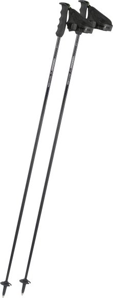 Komperdell - Sidewinder Carbon - Skistöcke Gr 135 cm schwarz