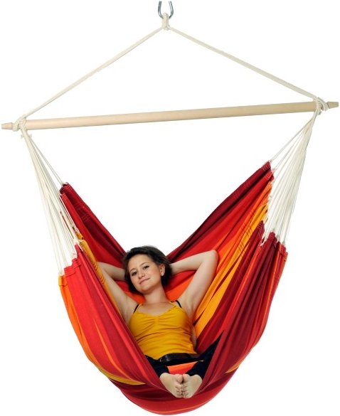 Amazonas - Gigante - Hängematte Gr One Size rot