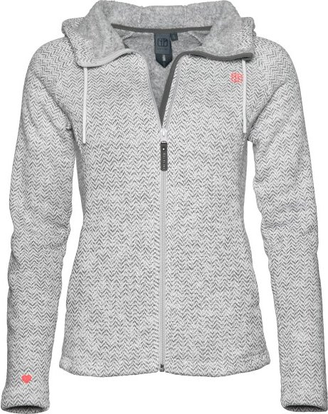 Thumbnail - Elkline - Women's Orion - Fleecejacke Gr 50 grau