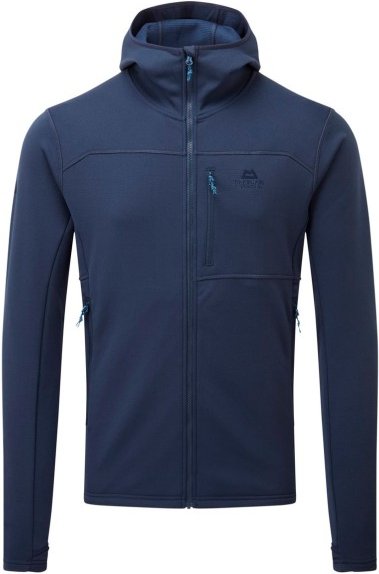 Mountain Equipment - Durian Hooded Jacket - Fleecejacke Gr M blau
