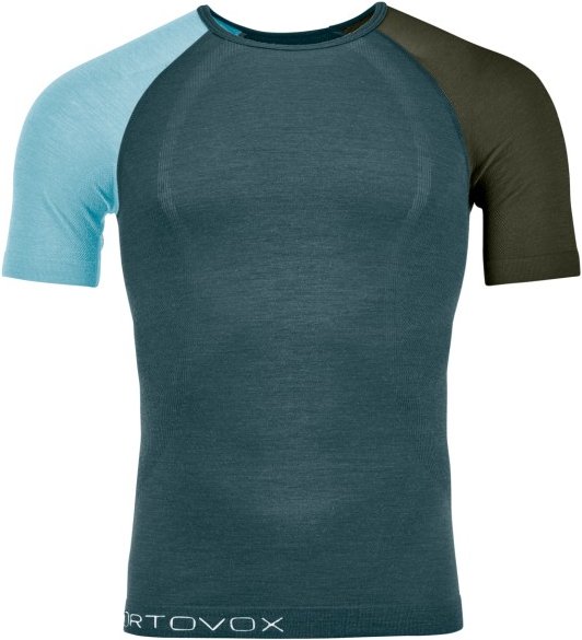 Ortovox - 120 Comp Light Short Sleeve - Merinounterwäsche Gr M blau
