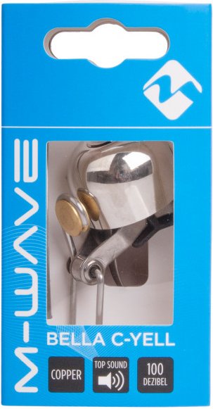 M-Wave - Bella C-Yell - Fahrradklingel grau