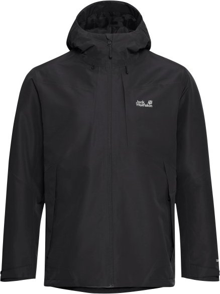 Jack Wolfskin - Flextrail 2L Jacket - Regenjacke Gr L schwarz