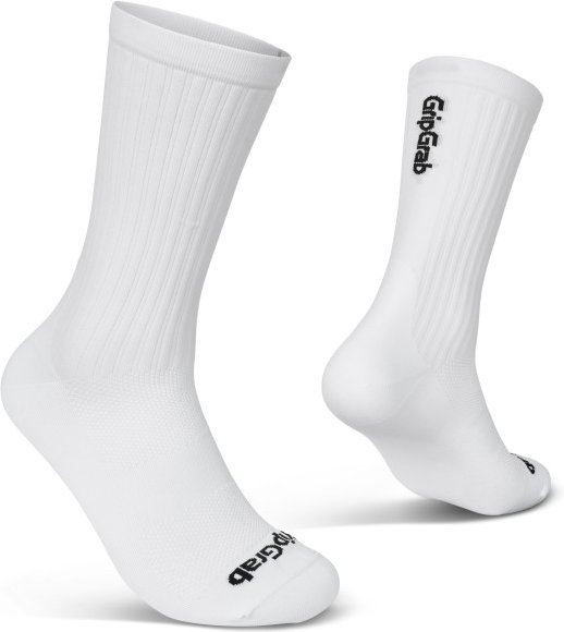 GripGrab - PACR High Cut Socks - Radsocken Gr 38-41 - EU: 38-41 weiß