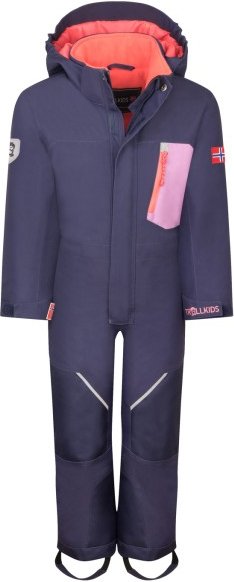 Trollkids - Kid's Isfjord Snowsuit XT - Overall Gr 104 blau