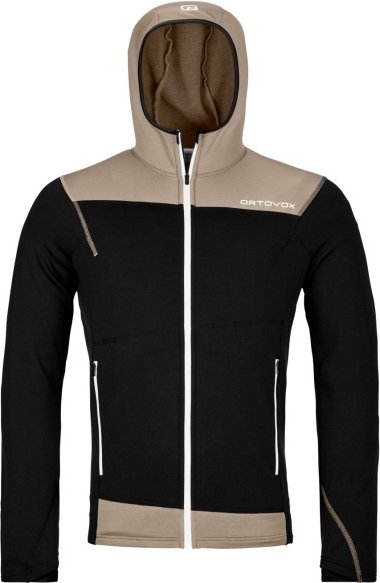Thumbnail - Ortovox - Fleece Light Hoody - Fleecejacke Gr L schwarz