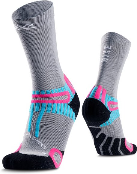 X-Socks - Hike Perform Crew - Wandersocken Gr 42-44 grau