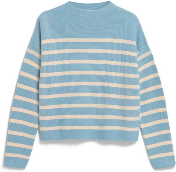 ARMEDANGELS - Women's Merinaa Stripes Knit Sweater - Pullover Gr XS türkis