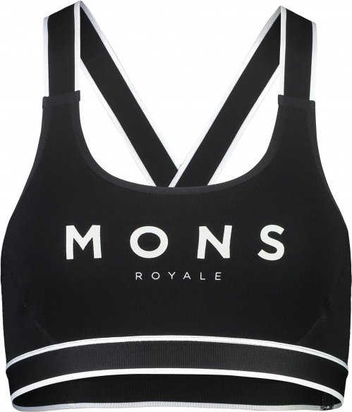 Mons Royale - Women's Stella X-Back Bra - Sport-BH Gr M schwarz