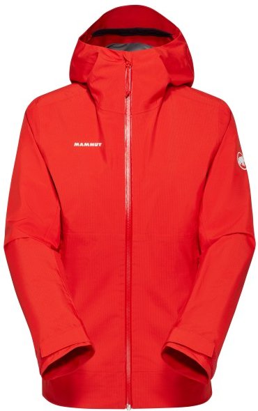 Mammut - Women's Alto Light Hardshell Hooded Jacket - Regenjacke Gr L rot