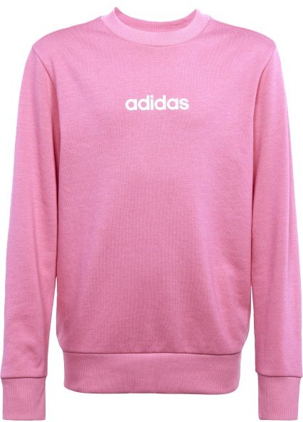 adidas - Kid's Linear FT Crew - Pullover Gr 176 rosa
