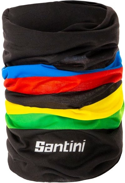 Santini - UCI Official Neck Warmer - Halstuch Gr One Size schwarz