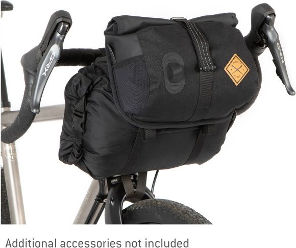 Restrap - Holster Bar Bag Plus - Lenkertasche Gr 18 l grau/schwarz