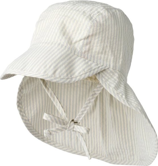 WHEAT - Kid's Sunhat Albert - Cap Gr 44-47 cm grau
